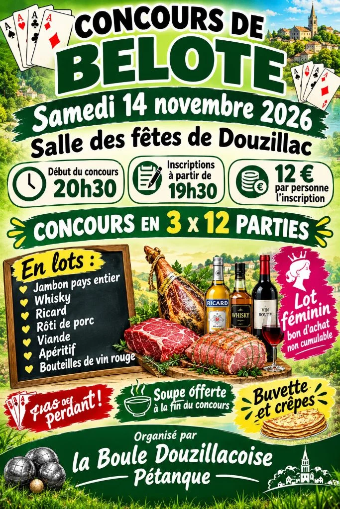 Concours de belote