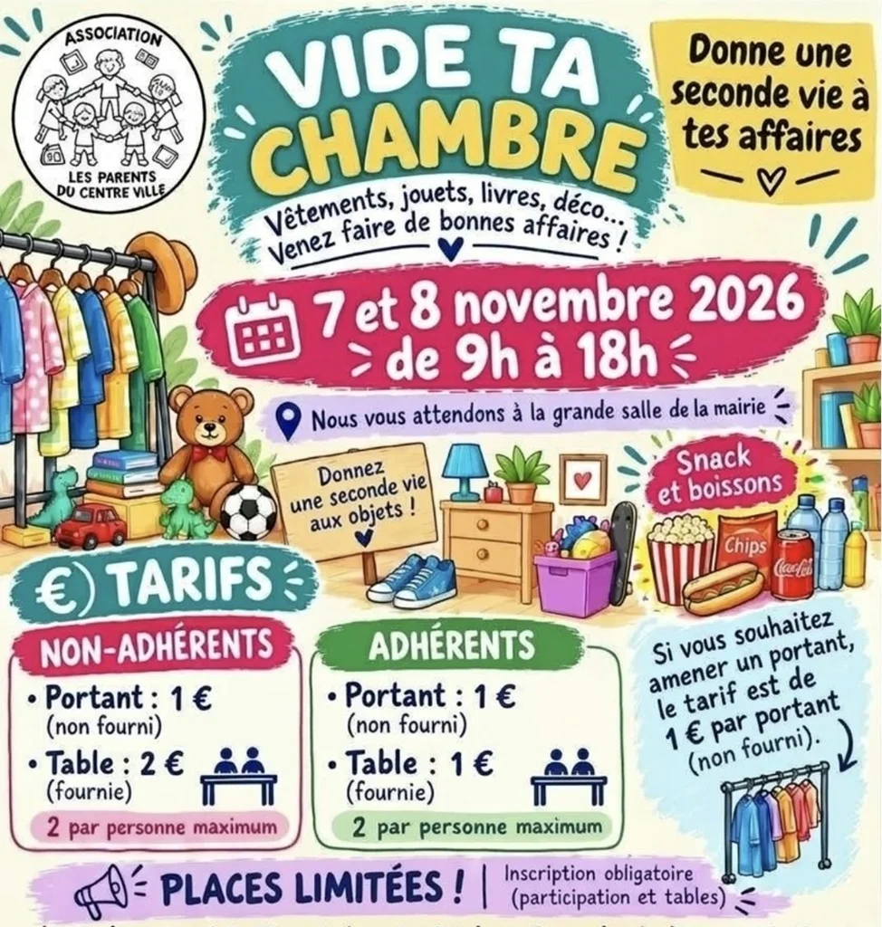 Vide ta chambre