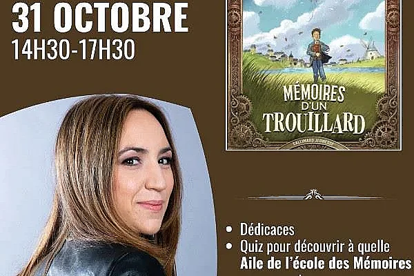 Dédicace Laetitia Lajoinie