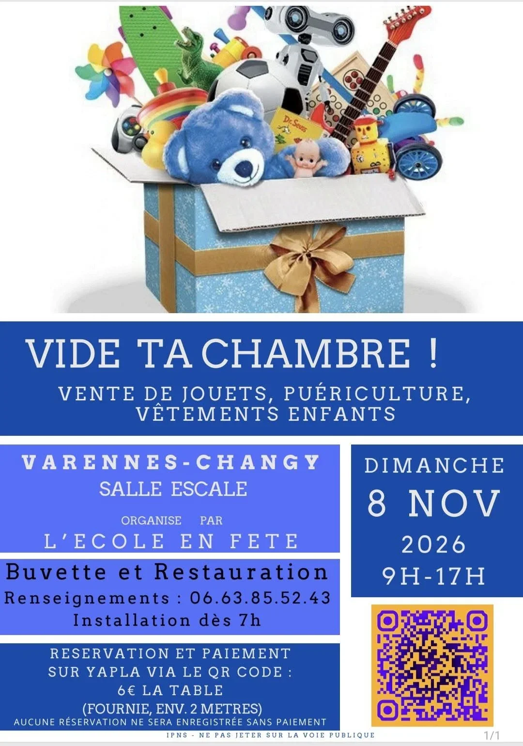 Vide ta chambre
