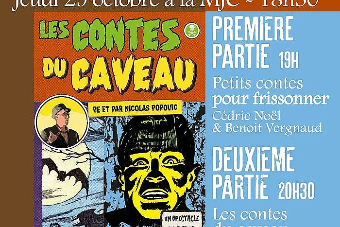 Soirée "Contes à faire peur" à la MJC !
