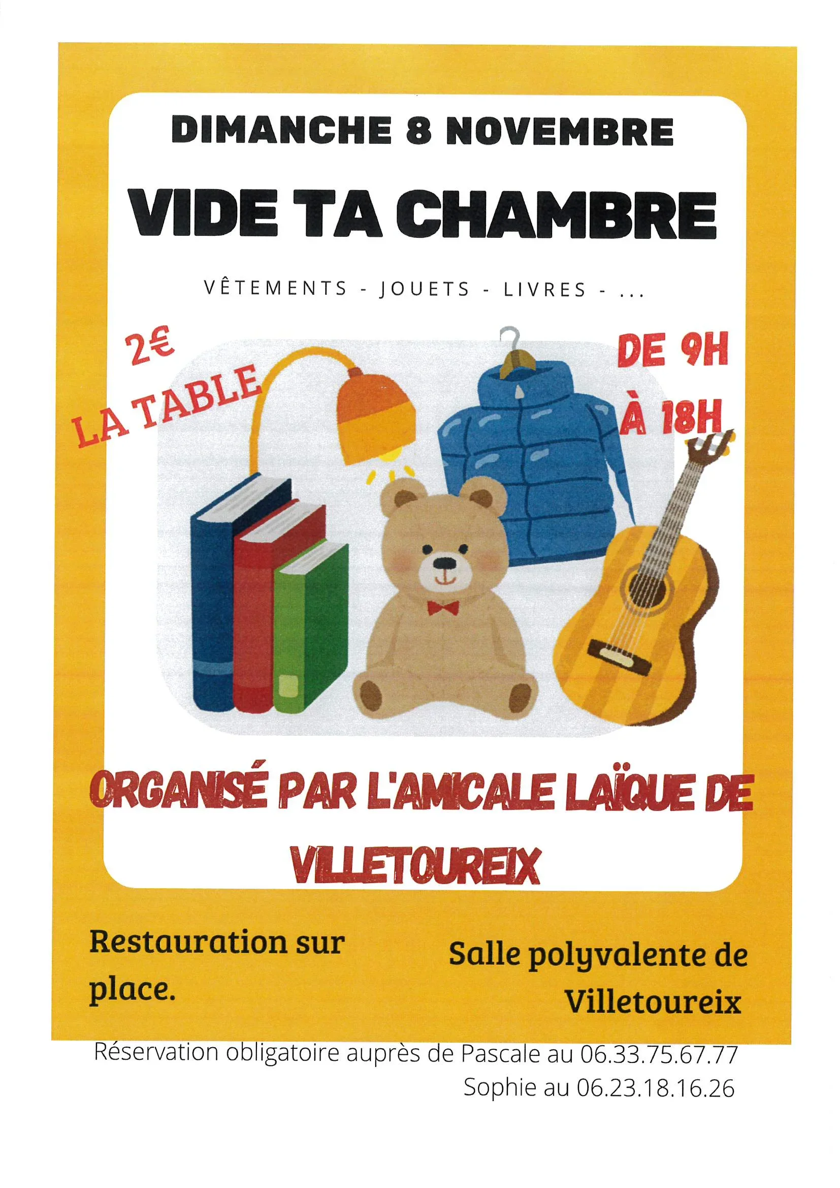 Vide ta chambre