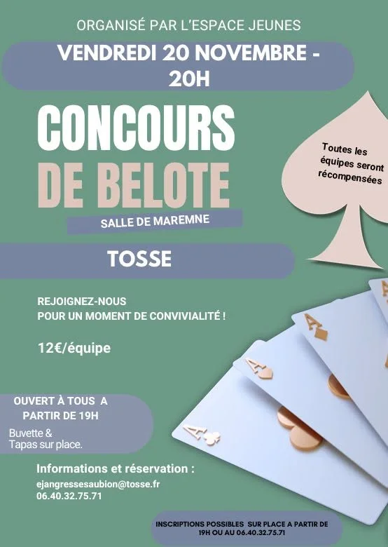 Concours de belote