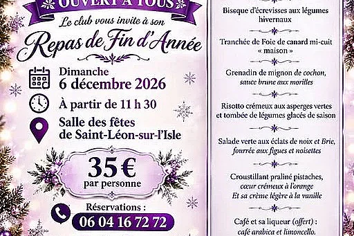 Repas de fin d'année