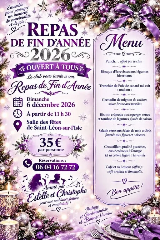 Repas de fin d'année