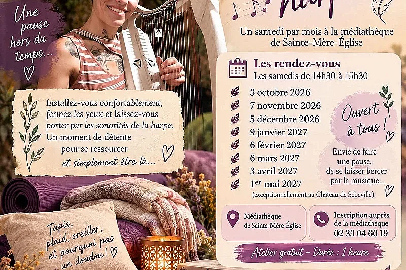 Sieste sonore harpée