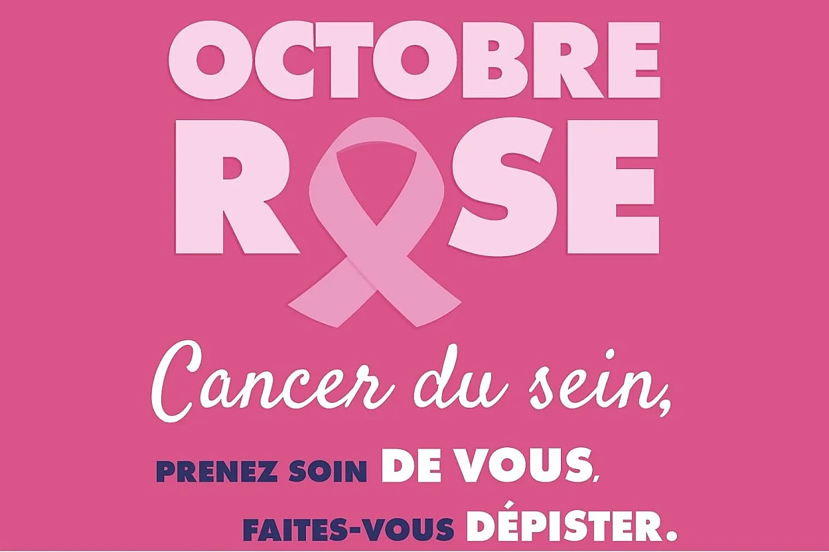 Octobre rose : Marche rose et repas partagé