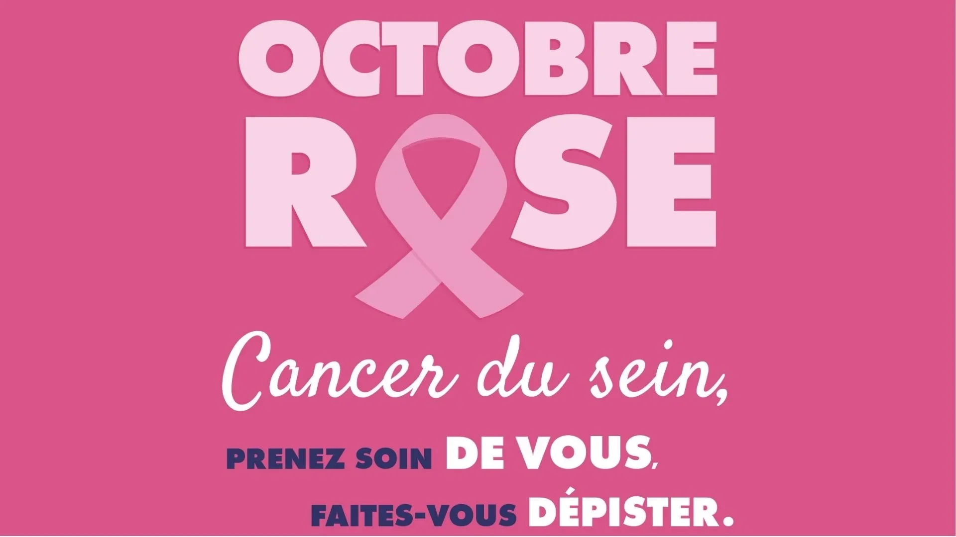 Octobre rose : Marche rose et repas partagé