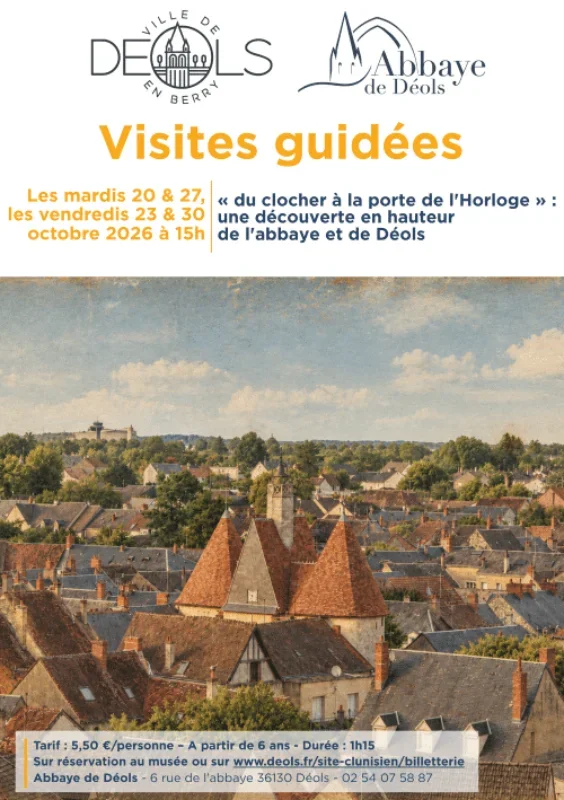 Visites guidées "Du clocher à la Porte de l'Horloge"