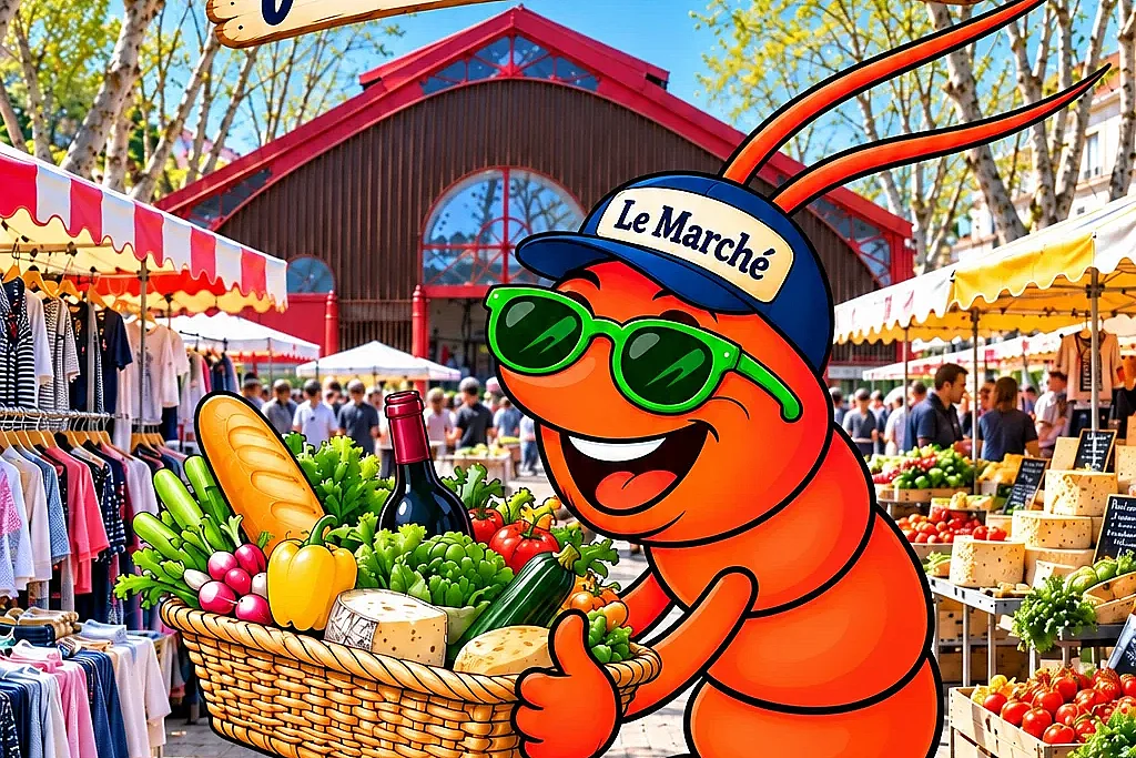Les Crevettes de Pauillac font leur marché