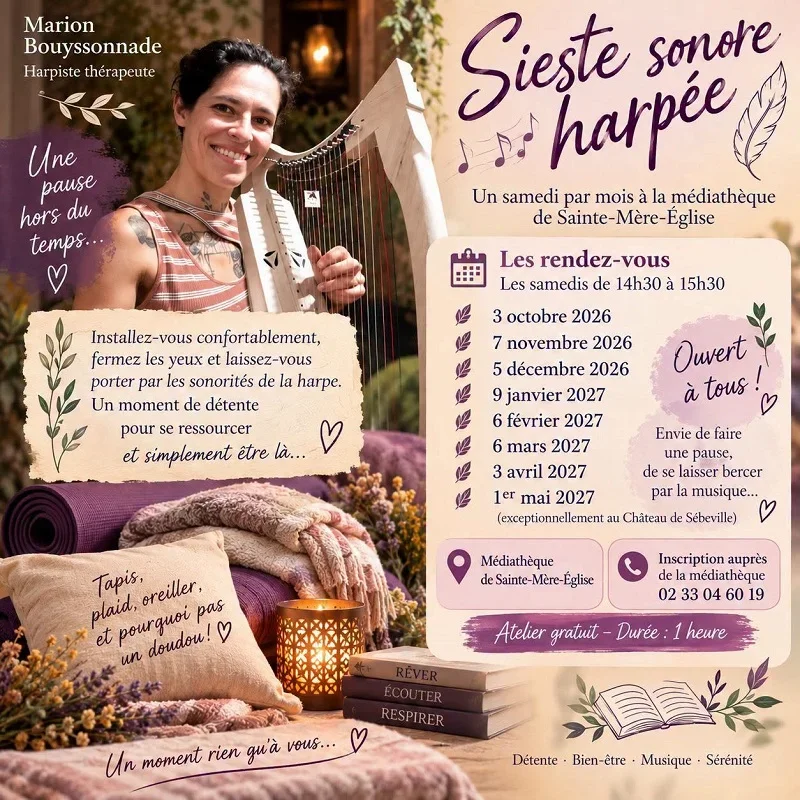 Sieste sonore harpée