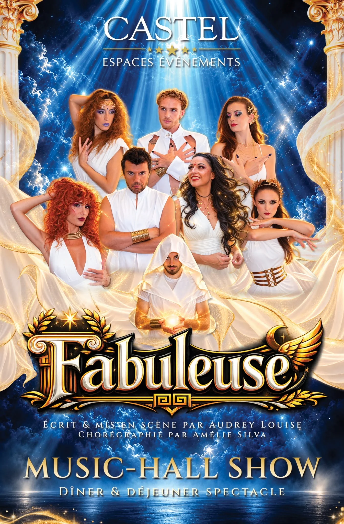 Dîner ou Déjeuner Musical-Show FABULEUSE au Castel