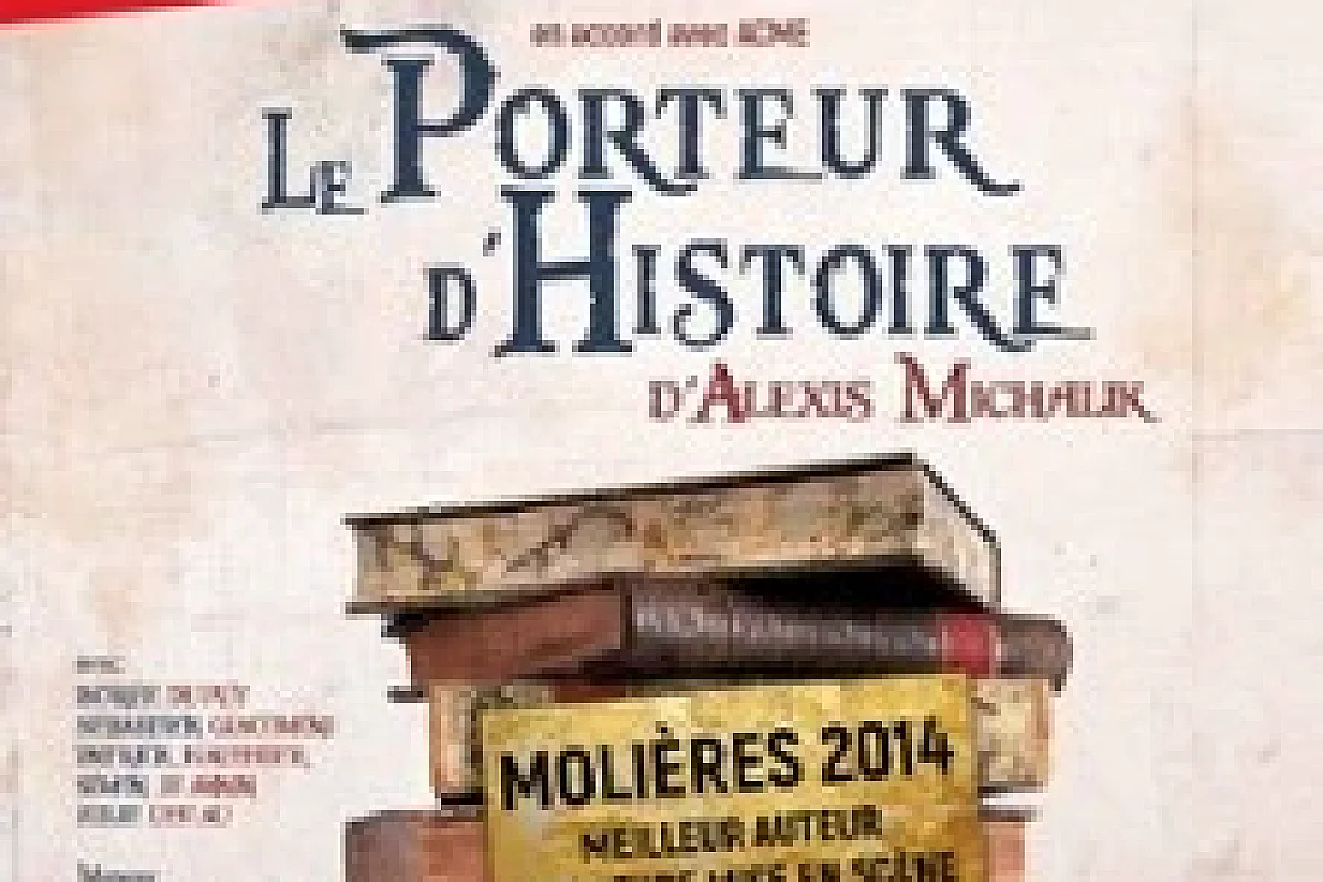 Le Porteur d'Histoire -  Théâtre des Salinières, Bordeaux