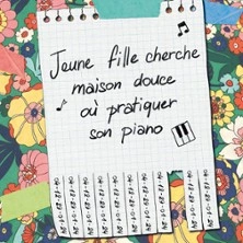 Jeune Fille cherche Maison Douce où pratiquer son Piano - Studio Hébertot, Paris