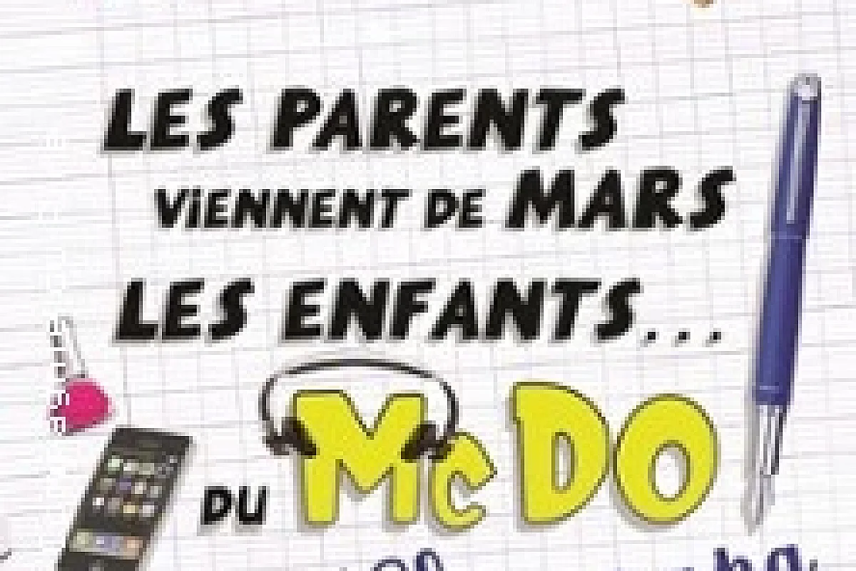 Les Parents Viennent de Mars...Les Enfants du McDo, Chez Papa - Théâtre de Jeanne, Nantes